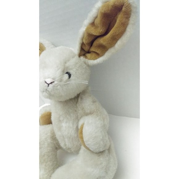 1990's Boyd's Bears Brown  Jointed Plush Bunny Rabbit Plush Toy 13" - Picture 4 of 10